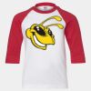 Youth Three Quarter Sleeve Baseball T-Shirt Thumbnail