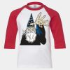 Youth Three Quarter Sleeve Baseball T-Shirt Thumbnail