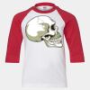 Youth Three Quarter Sleeve Baseball T-Shirt Thumbnail