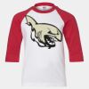 Youth Three Quarter Sleeve Baseball T-Shirt Thumbnail