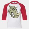 Youth Three Quarter Sleeve Baseball T-Shirt Thumbnail
