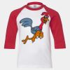 Youth Three Quarter Sleeve Baseball T-Shirt Thumbnail
