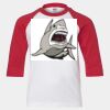 Youth Three Quarter Sleeve Baseball T-Shirt Thumbnail