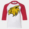 Youth Three Quarter Sleeve Baseball T-Shirt Thumbnail