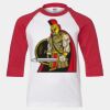 Youth Three Quarter Sleeve Baseball T-Shirt Thumbnail
