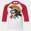 Youth Three Quarter Sleeve Baseball T-Shirt Thumbnail