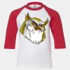 Youth Three Quarter Sleeve Baseball T-Shirt Thumbnail