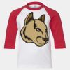 Youth Three Quarter Sleeve Baseball T-Shirt Thumbnail