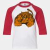 Youth Three Quarter Sleeve Baseball T-Shirt Thumbnail