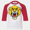 Youth Three Quarter Sleeve Baseball T-Shirt Thumbnail