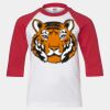 Youth Three Quarter Sleeve Baseball T-Shirt Thumbnail