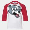 Youth Three Quarter Sleeve Baseball T-Shirt Thumbnail