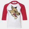 Youth Three Quarter Sleeve Baseball T-Shirt Thumbnail