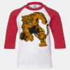 Youth Three Quarter Sleeve Baseball T-Shirt Thumbnail