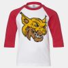 Youth Three Quarter Sleeve Baseball T-Shirt Thumbnail