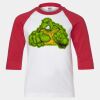 Youth Three Quarter Sleeve Baseball T-Shirt Thumbnail