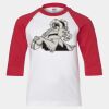 Youth Three Quarter Sleeve Baseball T-Shirt Thumbnail