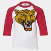 Youth Three Quarter Sleeve Baseball T-Shirt Thumbnail