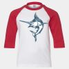 Youth Three Quarter Sleeve Baseball T-Shirt Thumbnail