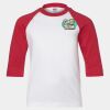 Youth Three Quarter Sleeve Baseball T-Shirt Thumbnail