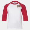 Youth Three Quarter Sleeve Baseball T-Shirt Thumbnail