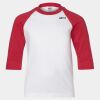 Youth Three Quarter Sleeve Baseball T-Shirt Thumbnail