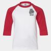 Youth Three Quarter Sleeve Baseball T-Shirt Thumbnail