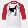 Youth Three Quarter Sleeve Baseball T-Shirt Thumbnail