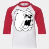 Youth Three Quarter Sleeve Baseball T-Shirt Thumbnail