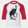 Youth Three Quarter Sleeve Baseball T-Shirt Thumbnail