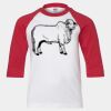Youth Three Quarter Sleeve Baseball T-Shirt Thumbnail