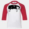 Youth Three Quarter Sleeve Baseball T-Shirt Thumbnail