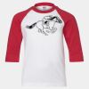 Youth Three Quarter Sleeve Baseball T-Shirt Thumbnail