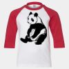 Youth Three Quarter Sleeve Baseball T-Shirt Thumbnail