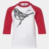 Youth Three Quarter Sleeve Baseball T-Shirt Thumbnail