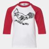 Youth Three Quarter Sleeve Baseball T-Shirt Thumbnail