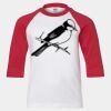 Youth Three Quarter Sleeve Baseball T-Shirt Thumbnail