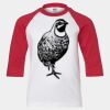 Youth Three Quarter Sleeve Baseball T-Shirt Thumbnail