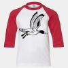 Youth Three Quarter Sleeve Baseball T-Shirt Thumbnail