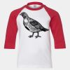 Youth Three Quarter Sleeve Baseball T-Shirt Thumbnail