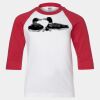 Youth Three Quarter Sleeve Baseball T-Shirt Thumbnail