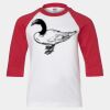 Youth Three Quarter Sleeve Baseball T-Shirt Thumbnail