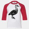 Youth Three Quarter Sleeve Baseball T-Shirt Thumbnail