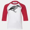 Youth Three Quarter Sleeve Baseball T-Shirt Thumbnail