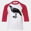Youth Three Quarter Sleeve Baseball T-Shirt Thumbnail
