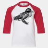 Youth Three Quarter Sleeve Baseball T-Shirt Thumbnail