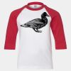 Youth Three Quarter Sleeve Baseball T-Shirt Thumbnail