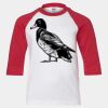 Youth Three Quarter Sleeve Baseball T-Shirt Thumbnail
