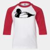 Youth Three Quarter Sleeve Baseball T-Shirt Thumbnail