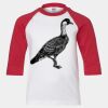 Youth Three Quarter Sleeve Baseball T-Shirt Thumbnail